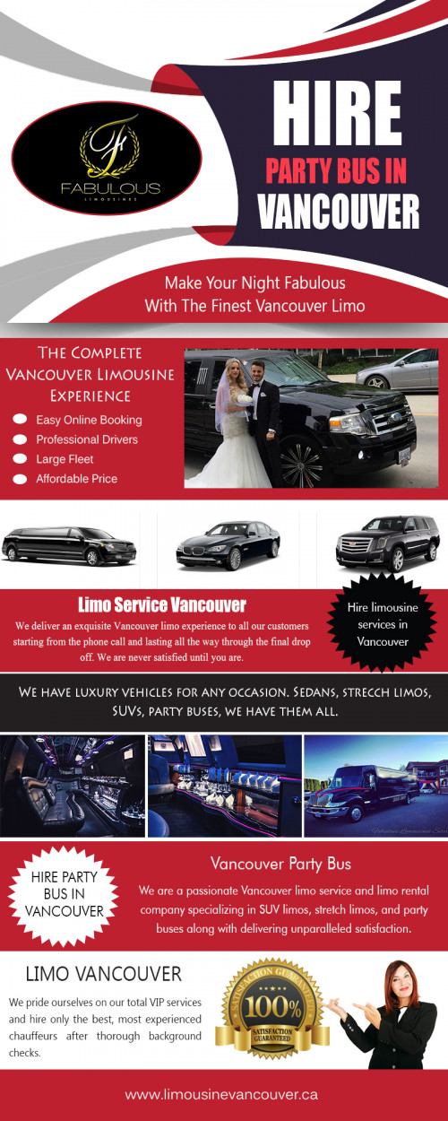 Our site : https://www.limousinevancouver.ca/coquitlam-limousine
Travelling to an airport can be frustrating, stressful, and hectic, especially if you are travelling with a lot of luggage and small children. If wishing to minimise the difficulties that are associated with travelling to the airport, you might limousine Vancouver that is likely to be highly desirable. A wide range of benefits are likely to be experienced by the traveller that is able to pre-book the transportation to or from the airport terminal.
My Social : https://twitter.com/Coquitlamlimo
More Links : http://linkcentre.com/profile/coquitlamlimo
https://connect.data.com/company/view/5681781
http://speedylocal.com/b/fabulous-limousines-vancouver/