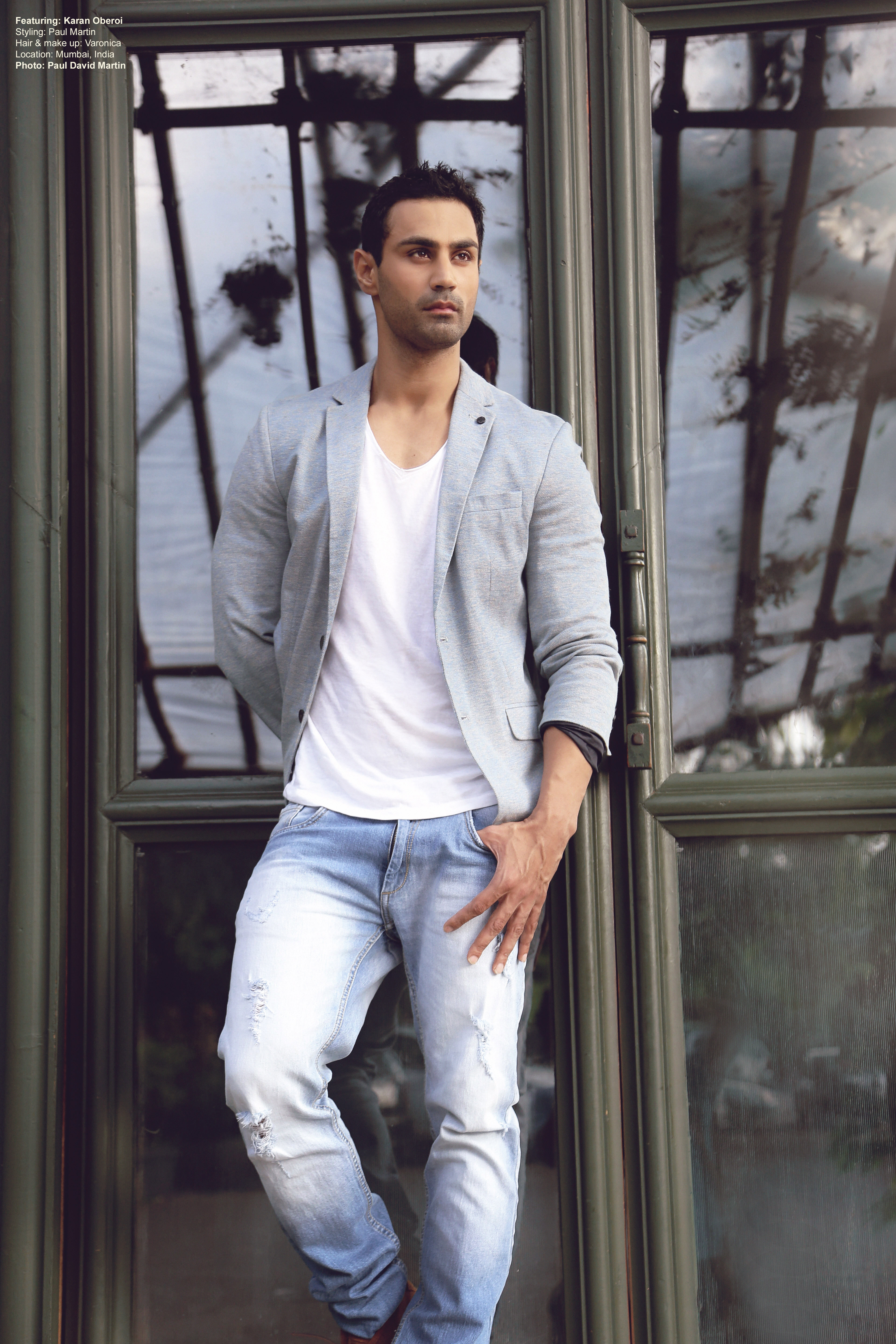 Hottest Indian male model Karan oberoi.