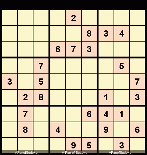 Hidden Pair
Guardian Sudoku Hard 4009