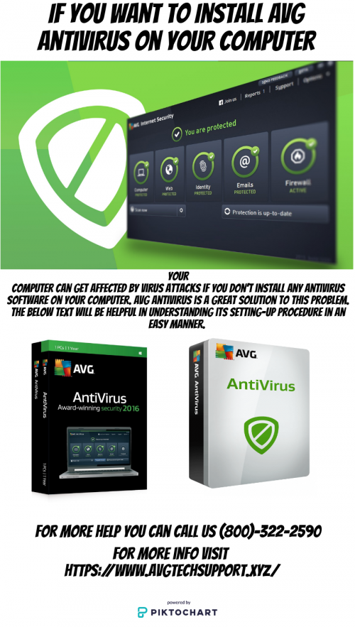 AVG Antivirus is a great solution to this problem. The below text will be helpful in understanding its setting-up procedure in an easy manner