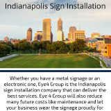 Indianapolis-Sign-Installation