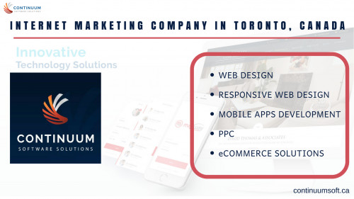 Continuum Software Solutions - we've the team that can design, build and manage your website. We are a full service Web Designing & Internet Marketing Company based in Toronto, Ontario Canada.