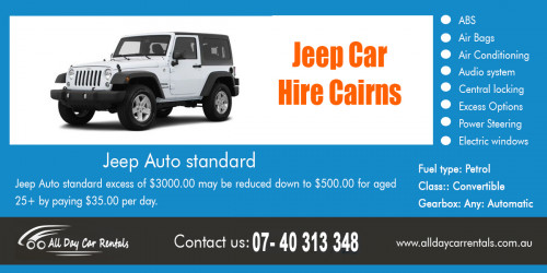 Booking Holiday and Business 8 Seater Car Hire Cairns in Advance at http://alldaycarrentals.com.au/ute-hire-cairns/

Find Us here .....

https://goo.gl/maps/VoNL8soDER62

business name- All Day Car Rentals

Address- 135 Lake stree Cairns, QLD 4870 AUSTRALIA

Phone Us:
+61 740 313 348
1800 707 000

Email- info@alldaycarrentals.com.au


We deals in ....

cheap car hire cairns airport
budget car hire cairns airport
suv rental cairns
suv rental near me
jeep car hire cairns
jeep hire cairns airport
jeep hire near me
8 seater car hire cairns
cairns older car and ute hire
ute hire cairns
all day ute hire cairns
cairns ute hire cairns north qld
ute hire cairns airport

One way that can help is to use a web site for Jeep Car Hire Cairns that allows you to set your own upper spending limit. These companies will try and get you the best deal available and often offer other upgrades or incentives to get your custom. It is not unusual to find that package deals that incorporate a flight and rental car, provide other incentives such as a vehicle upgrade for instance although this is rarely the case if you book with one of the airlines directly.

For more information about our deals, please visit on below sites ....

http://alldaycarrentals.com.au/budget-car-rental-cairns/
http://alldaycarrentals.com.au/cairns-car-hire/
http://alldaycarrentals.com.au/cheap-car-hire-cairns/
http://alldaycarrentals.com.au/4wd-hire-cairns/
http://alldaycarrentals.com.au/ute-hire-cairns/
http://alldaycarrentals.com.au/contact/
https://plus.google.com/+AllDayCarRentalsCairnsCity

Social: 
https://www.sur.ly/i/alldaycarrentals.com.au/
https://www.ispionage.com/Research/AU/alldaycarrentals.com.au#smtab-1
https://www.solaborate.com/all-day-rentals/
https://index.co/company/all-day-car-rentals
https://enetget.com/carrentalcairns
https://www.unitymix.com/post/12638
https://www.trepup.com/rentacarnearmecheap
https://www.younow.com/SaraMarshall_13149/channels
https://itsmyurls.com/carrentalcairns
https://www.yelloyello.com/places/all-day-car-rentals