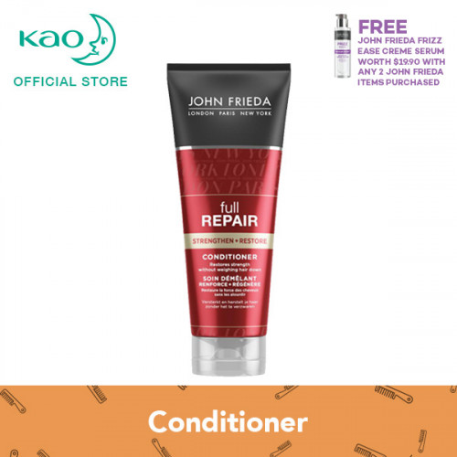 Kao Free Serum John Frieda Full Repair Strengthen + Repair Conditioner 250ml