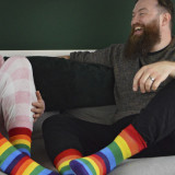 Ladies-THMO-Rainbow-SLIPPER-Socks-LIFESTYLE-3