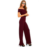 Latest-Trending-Off-The-Shoulder-Red-Wide-Pants-Jumpsuit-Women-Dress-WC-142RD