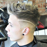 Low-Taper-Fade-with-Messy-Spiky-Hair