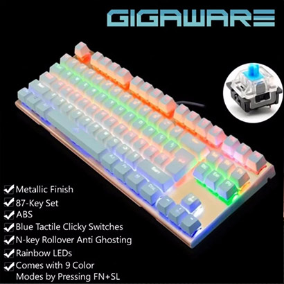 59% Off Gigaware K28 Mechanical Keyboard with Blue Switch ...