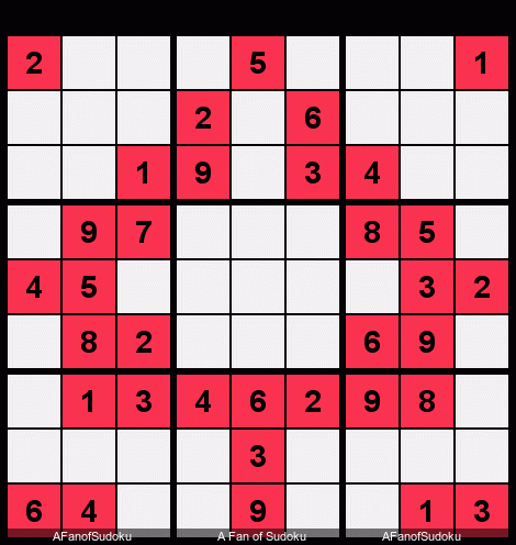 A Sudoku puzzle so easy its sorry. Happy Canada Day, eh!