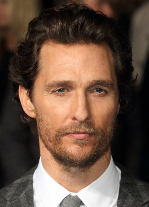 Matthew McConaughey hair medium length