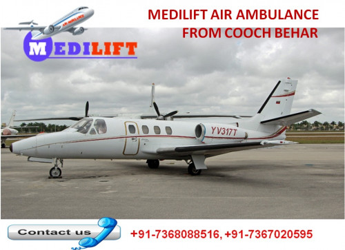 Did anyone needed the fastest method of transportation to relocating their loved one patient from one region to another? Contact Medilift Air Ambulance Services in Cooch Behar for getting the safe retrieval and repatriation of the patients with proper bedside to bedside facilities.

Website: http://www.medilift.in/air-train-ambulance-cooch-behar/
