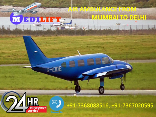 Medilift Air Ambulance from Mumbai to Delhi is quick service for the emergency situation. We arrange you both charter and commercial air ambulance flights. We conduct you specialist doctor for ICU, well-trained and brilliant medical team and technician. We allow stretcher, wheelchair and the latest equipment for your patients.
Website:  http://www.medilift.in/air-ambulance-mumbai-to-delhi/