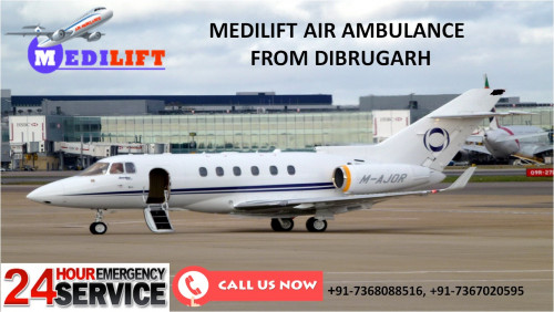 Medilift Air Ambulance Service in Dibrugarh is renowned and best for relocating the emergency patients with proper bed-to-bed facilities along with all kind of necessary medical equipment in our excellent quality of chartered aircraft along with the well-specialized medical team.
Website: http://www.medilift.in/air-train-ambulance-dibrugarh/