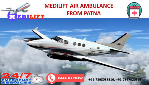 Medilift Air Ambulance Services in Patna has always furnishing very safe and reliable shifting of emergency patients to all around the globe in a very hassle-free way under the observation of our well-specialized medical team in an economical rate.
Website: http://www.medilift.in/air-train-ambulance-patna/