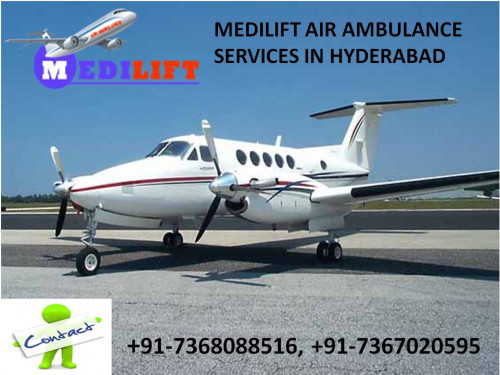 Medilift Air Ambulance Services in Hyderabad is low-cost and fastest means of transportation of emergency patients from one region to another in our elite quality of chartered aircraft fully equipped with latest medical instruments under the observation of experienced medical team.
Website: http://www.medilift.in/air-train-ambulance-hyderabad/