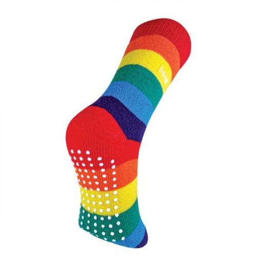 Mens THMO Rainbow SLIPPER Socks 2