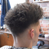 Messy-Top-and-Low-Razor-Fade