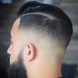 Mid-Bald-Fade-with-Side-Part