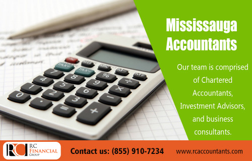 Mississauga & Toronto Bookkeeping Services Are Crucial to Your Business at http://www.rcaccountants.com/

find us: https://goo.gl/maps/Vbxn8sE9paM2

Deals in: 

Professional Accounting Services in Mississauga
personal income tax accountant mississauga
Chartered Accountants located in Mississauga 
tax accountants in mississauga
best tax accountant mississauga

An accountant is one who records, interprets and reports financial transactions. Every single business whether it is big or small, new or old must be able to keep proper records of every financial transaction. There are several aspects of accounting such as managerial accounting, tax accounting and financial accounting so it is important that you should hire Mississauga & Toronto Bookkeeping Services. 

Business name - RC Accountant - CRA Tax-Bookkeeping Mississauga
CATOGERY -  Accountant
ADDRESS  - 1290 Eglinton Ave E, Mississauga, ON L4W 1K8
PHONE:     +1 855-910-7234
Email:  info@rcfinancialgroup.com

Social---

http://s36.photobucket.com/user/CRAtaxaudit/
https://in.pinterest.com/CRAtaxaudit/
https://www.instagram.com/crataxaudit/