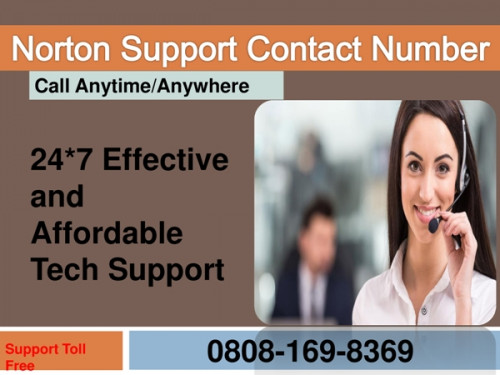 Norton is an antivirus which protects your system to viruses, threats and spyware activities. The product equip the customer with such a wonderful elements, the antivirus program endeavor awesome flexibility and constraints, with its special and irresistible feel free to just dial Norton Antivirus Support UK Number 0808-169-8369. Visit at http://www.technsupport.co.uk/norton-antivirus-support.html