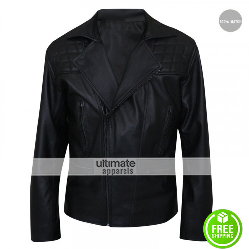 This black leather jacket is very appealing looking and comfortable, made with genuine leather material. At Discount Rate With Free Shipping Visit Here https://goo.gl/j4pBFh