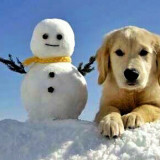 PUPPY-AND-SNOWMAN