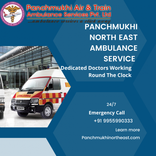 Panchmukhi North East provides the fastest Ambulance Service in Dibrugarh of the nearby places with ample care sanitization for very nice hygienic and safe transportation of the patients.
More@ https://bit.ly/3OtQu5W