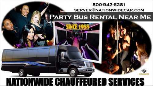 Party Bus Rental Near Me