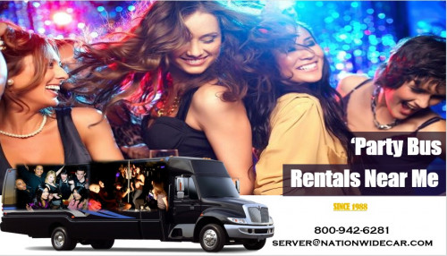 Party Bus Rentals Near Me