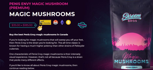 Buy the best Penis Envy magic mushrooms in Canada. Penis Envy strain is one of the most notorious strains of psilocybe cubensis out there! Buy with Shroom Bros!"

Visit at: https://shroombros.io/product/penis-envy-magic-mushroom-premium/