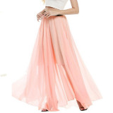 Pink-Full-Length-Bohemian-Solid-Color-Chiffon-Skirt-0V969BrT09-800x800