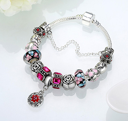 Pop-Corn-Popcorn-H046-D-Pattern-Pendant-Multi-Color-Flower-Beads-Snake-Chain-Charm-Bracelet-body1.jpg