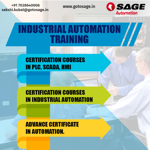 Sage Automation is India’s Leading Professional Industrial Automation training Institute located in Thane Mumbai. We Provides World Class Training in PLC SCADA and Industrial Automation field Which will help you to make an informed choice about what to for your career in the future.For more deails : http://www.gotosage.in/ Or http://www.gotosage.in/contact-us.php Or Contact On : +91 7208056688 / 022-65556688.