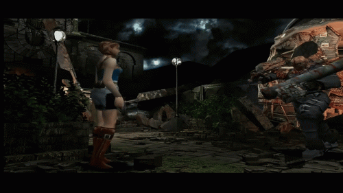 Resident Evil 3 Nemesis infects Jill