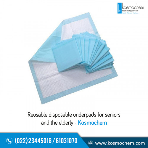 Kosmochem are leading suppliers of bed and linen protection products in India. Our wide range of bed pads comes with the option of both reusable underpad and disposable underpads. It is used by patients for protection against Urinary and Fecal Incontinence and Heavy Wetting, etc.

For more details visit our website - https://www.kosmochem.com/ProductSearch.aspx?CID=203 or contact us at +912261031070.