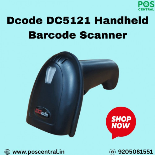 Discover the DCode DC 5121, engineered to enhance your scanning efficiency. This barcode scanner boasts area image scanning with an impressive decoding speed of 500 scans per second. Equipped with 6500K LEDs, it ensures precise and reliable scanning. Its wide reading angle covers 360° scanning, with ±65° inclination and ±60° declination. The device features a buzzer and LED indicators for clear feedback, and a robust storage capacity capable of holding up to 100,000 barcodes. Maximize operational efficiency with the Dcode DC5121 Handheld Barcode Scanner, available at POS Central India. Visit for more information: https://www.poscentral.in/dcode-dc5121-1d-2d-wired-handheld-barcode-scanner.html