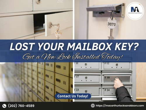 MailBox Key Installation in Washington DC