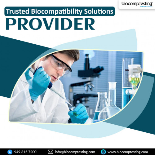 Choose Biocomptesting.com as your trusted provider for biocompatibility solutions. Our expert team delivers reliable testing and consulting services to ensure your medical devices meet the highest safety standards! Contact us now!

https://www.biocomptesting.com/