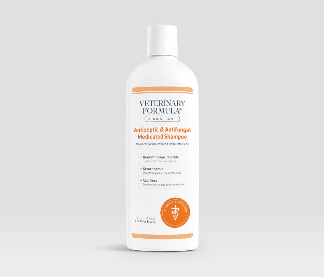 Veterinary Formula Clinical Care Antiseptic and Antifungal Medicated Shampoo