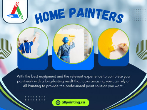 If you’re hiring professional Home painters, having a detailed discussion with them is a critical part of preparation. Explain your vision for the project, including the colours and finishes you want.

Visit Our Website: https://allpainting.ca/

All Painting Toronto

Address: 18 King Street East, Suite 1400, Toronto, On, M5c 1c4
Phone: (416)-710-4224
Email: Info@allpainting.ca

Find Us On Google Map: https://maps.app.goo.gl/TikCDVfNgfp8PmCdA

Our Profile: https://gifyu.com/allpainting

See More:

https://v.gd/rfPtyI
https://v.gd/w3mh6B
https://v.gd/t8vwgC
https://v.gd/Nr9dKJ