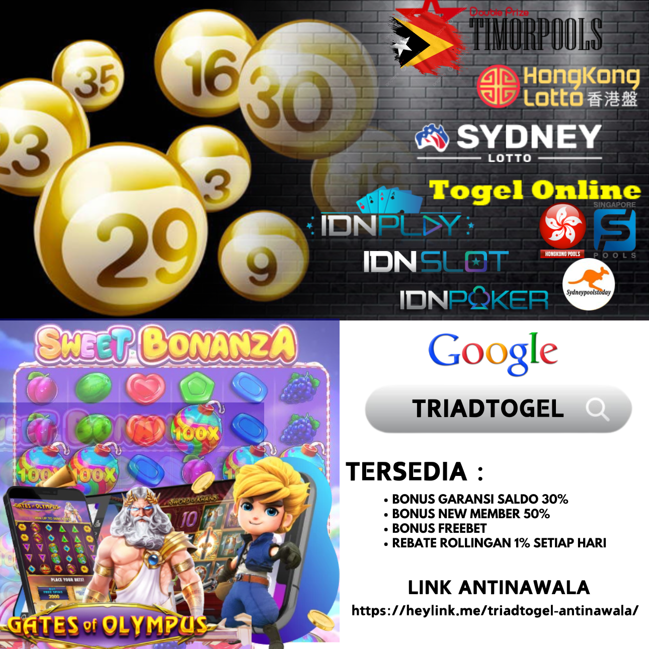 TRIADTOGEL : PENYEDIA AGEN TOTO TOGEL RESMI INDONESIA