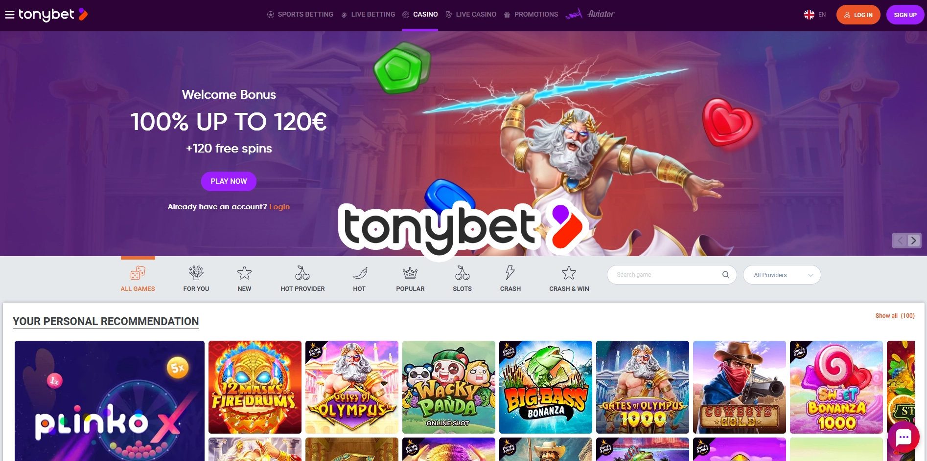 Tonybet Casino