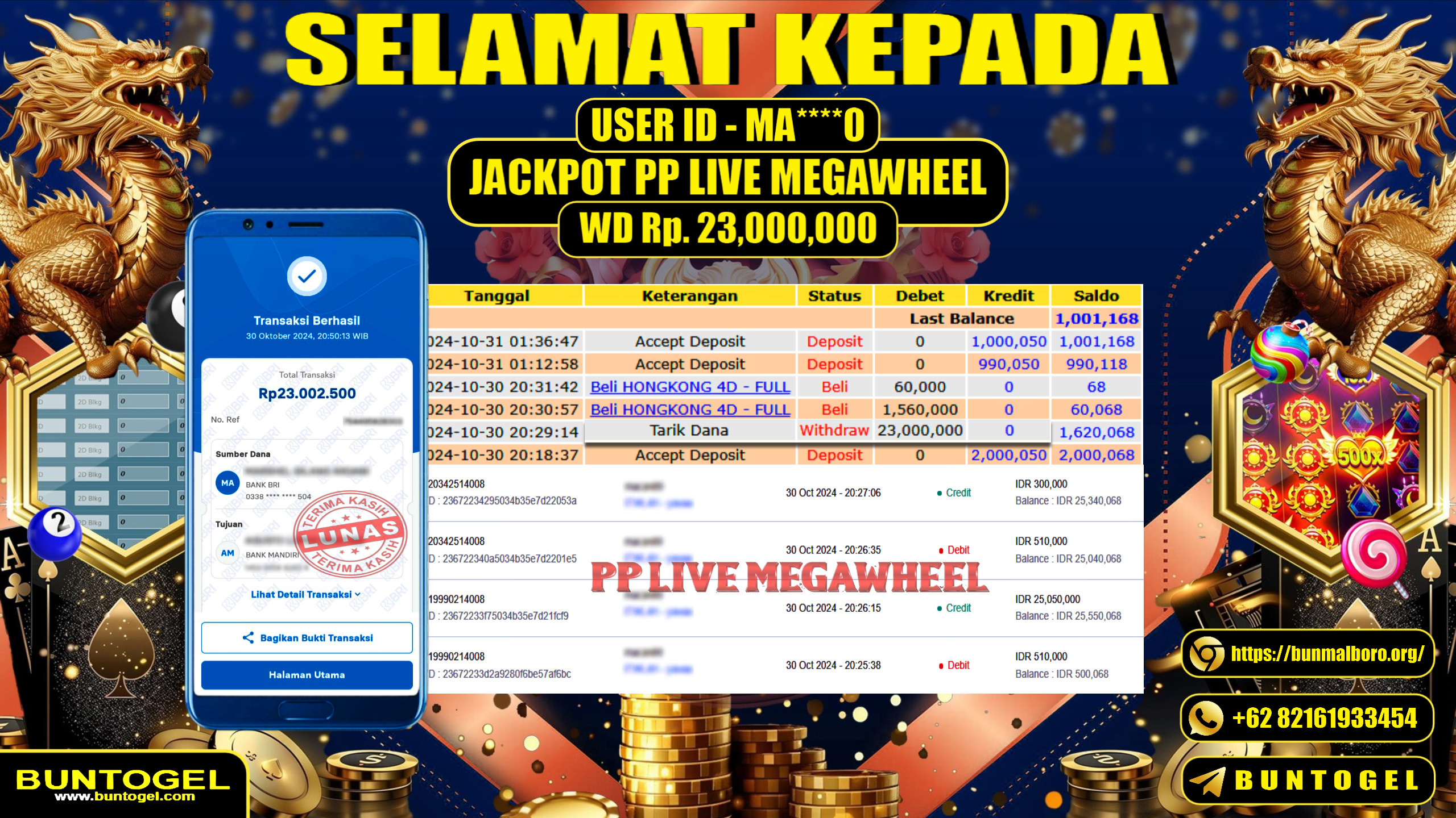 BUKTI BAYAR BUNTOGEL