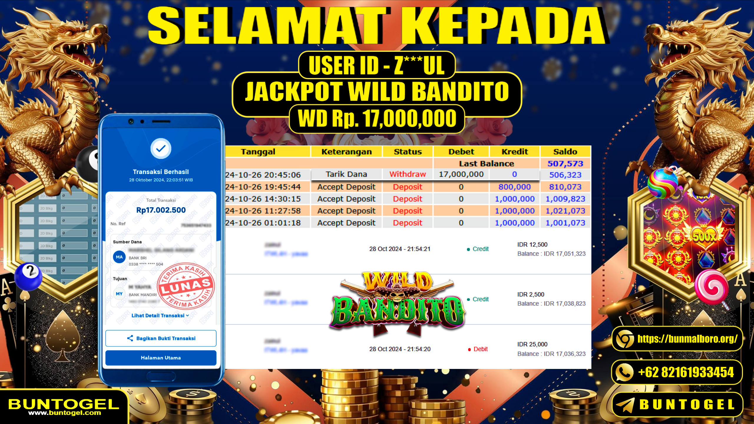 BUKTI BAYAR BUNTOGEL