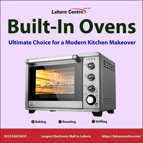 Modernize your kitchen with Built-in ovens for a sleek, modern look. Discover top Dawlance models with versatile cooking options. https://backlinksseo.in/why-built-in-ovens-are-the-ultimate-choice-for-a-modern-kitchen-makeover/