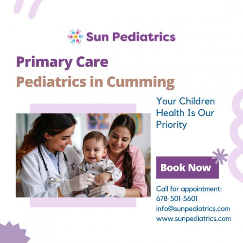 At Sun Pediatrics, we specialize in providing exceptional primary care pediatrics in Cumming. Our dedicated team of experienced pediatricians is committed to ensuring your child’s health and well-being through compassionate, personalized care. From routine check-ups to vaccinations and developmental assessments, we offer a full range of services tailored to meet the unique needs of your child. Trust Sun Pediatrics for a healthy start and a bright future!

https://sunpediatrics.com/locations/cumming/