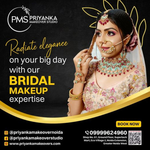 Elegance and grace meet in our bridal makeup, ensuring you look and feel stunning on your big day.
https://www.priyankamakeovers.com/bridal-makeup.php