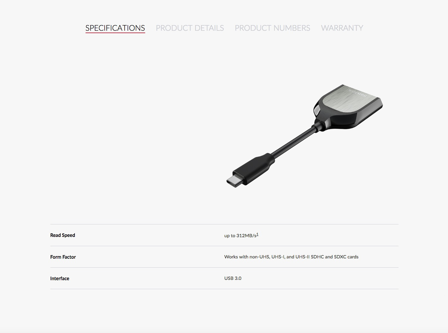 SanDisk SDDR-409 Extreme PRO SD UHS-II USB Type-C Card ...