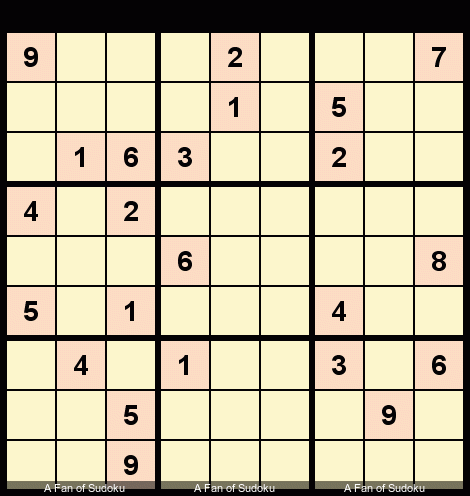 How to Solve New York Times Sudoku Hard March 27, 2018
Pointing Pair