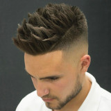 Shaved-Sides-Thick-Textured-Spikes